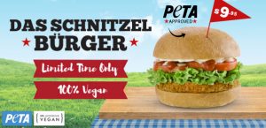 LOTF Das schnitzel burger for $9.95