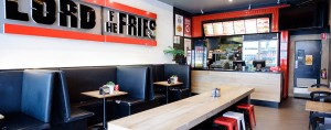 Lord of the fries - Chapel Street Store internal view